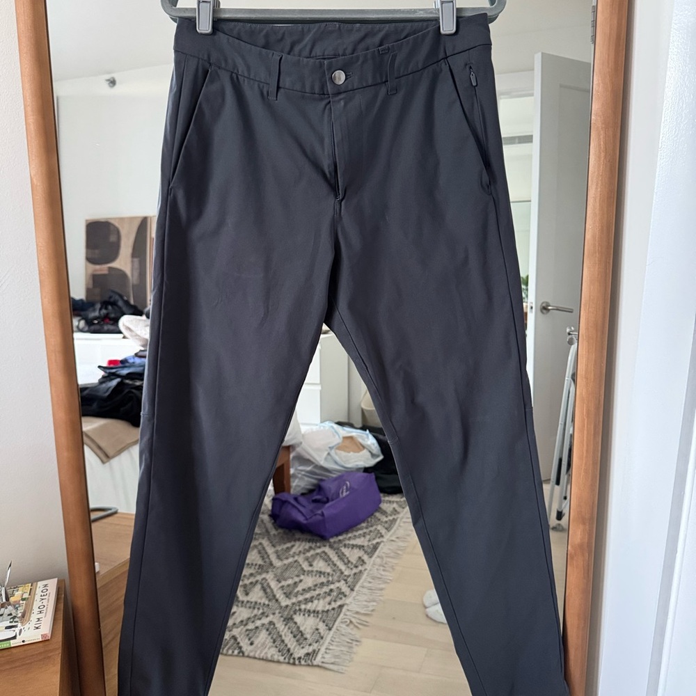 lululemon athletica Men's Black Performance Chinos